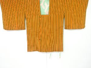 リサイクル　縞模様道行コート